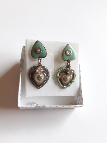 Boucles oreilles cœurs - d'oreilles,