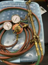 Oxygen Acetylene Gas Cutting Torch Regulator Welding Kit