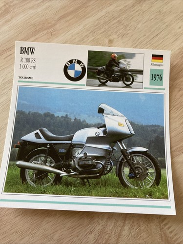 Bmw 1000 r100rs 1976 fiche - rs,