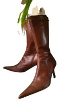 Bottines Cuir Camel Zara