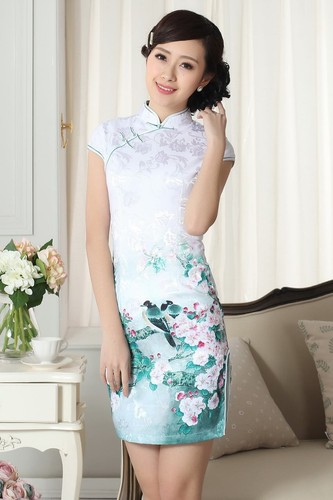 Jolie mini robe chinoise - robe,
