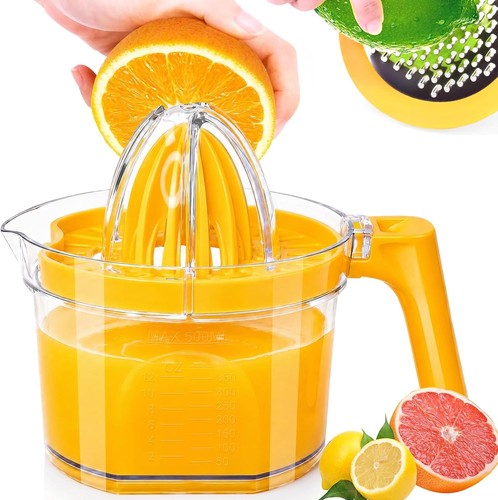 Orange juicer manual - 4-in-1,