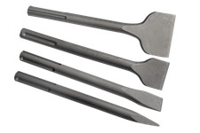 4x SDS Max burins type Hilti TE-Y TE500/50/504/505/54/55/60/72/74/75/76