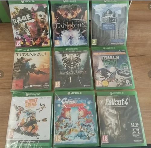 Lot jeux xbox one - 9,