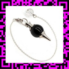 Pendule Boule black Onyx