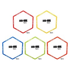 5pcs Agility Training Rings