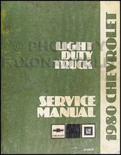 1980 Chevy Camion Atelier