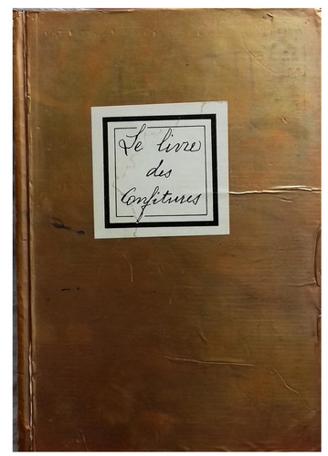 Livre des confitures - livre,