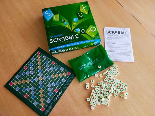 Pour scrabble voyage mattel - scrabble,