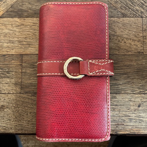 Lancel compagnon cuir tissu - compagnon,