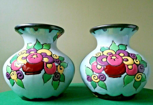 Art deco paire vases - paire,