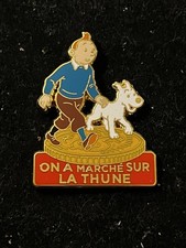 Pin’s BD Tintin Pastiche On