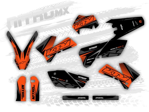 Graphic kit fits ktm exc - graphic, exc-f