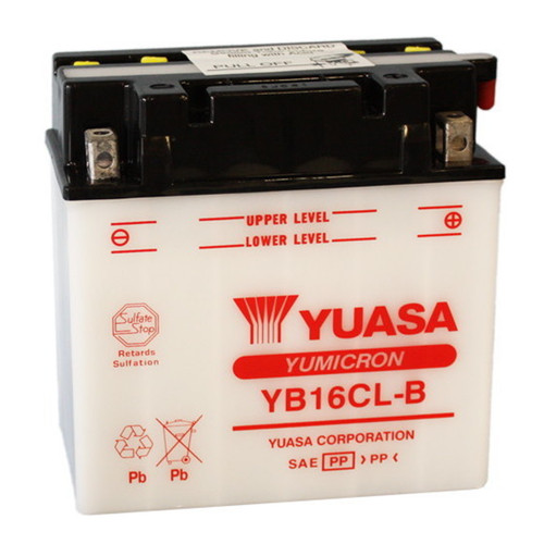 Batterie yuasa yb16cl v - batterie,