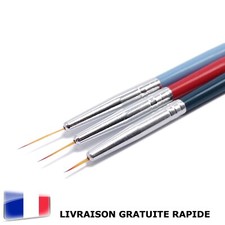 Lot of 3 Ultra Thin Precision Modeling Brushes WARHAMMER