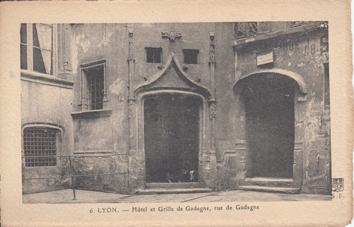 Old postcard rhône lyon - old,