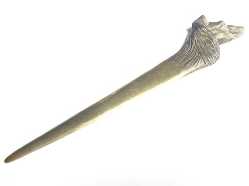 Ancien coupe papier bronze - bronze, p