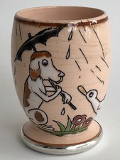 RARE ancien VERRE FAIENCE DE