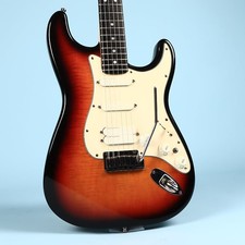 1991 Fender USA American Ultra Stratocaster Electric Guitar Flamed Sunburst