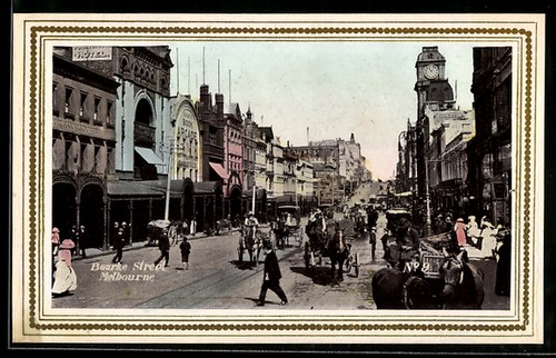 Melbourne bourke street - melbourne,,