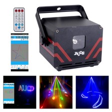 Remote APP Program & 2W RGB Laser Lighting Projector DJ Party Show Stage Lights