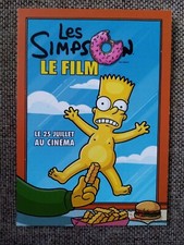 CARTE DE FILM LES SIMPSON 
