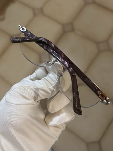 Lunettes cartier demi - lunettes,