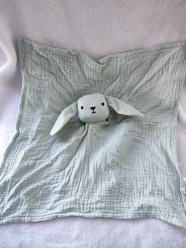 Doudou lapin vert menthe - , lange