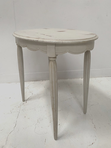 Guéridon ovale art déco - ovale,