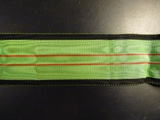 Coupe ruban ancien BELGE médaille Résistant civil la Guerre 1940 1945 en rayonne