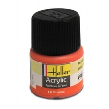 Heller 18 Orange Acrylic Paint 12ml