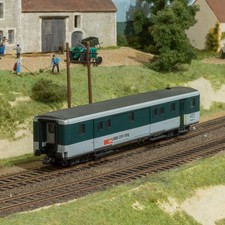 Roco HO Voiture fourgon rénové EW/VU I SBB CFF FFS