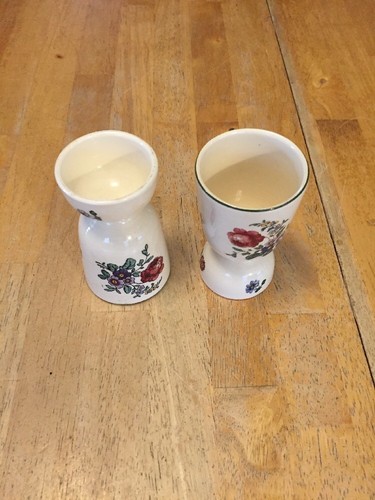 Floral egg cups - ,