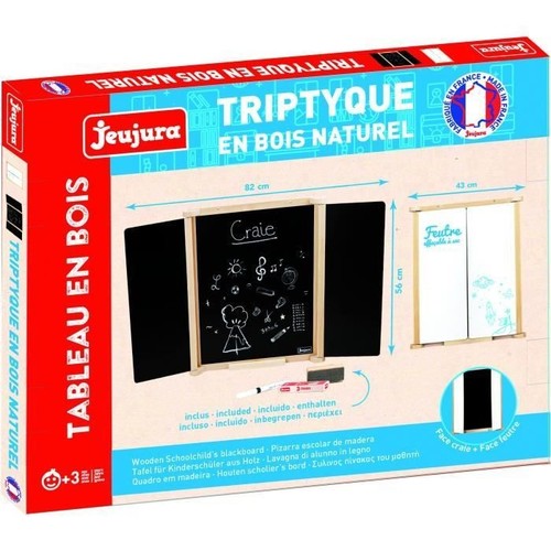 Tableau triptyque mural - mural, en