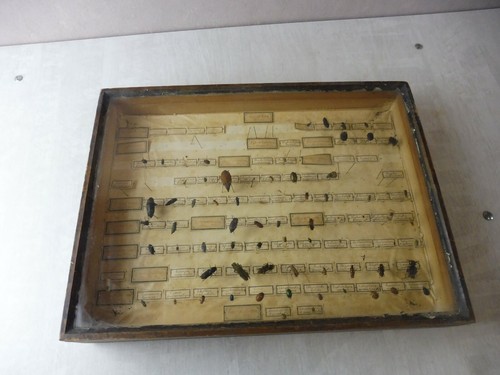 Ancienne vitrine cadre sous - ancienne, /
