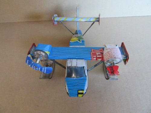 Jouet tôle avion hydravion - jouet,