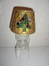 GOLD CHRISTMAS TREE STAINED