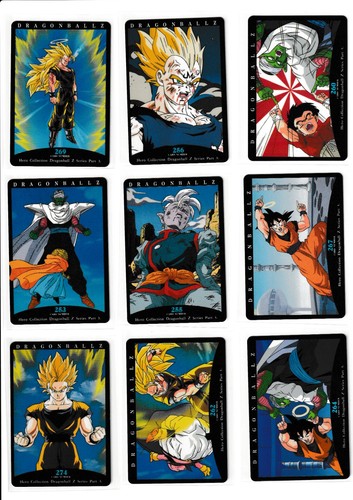 Lot cartes dragon ball z - dragon,