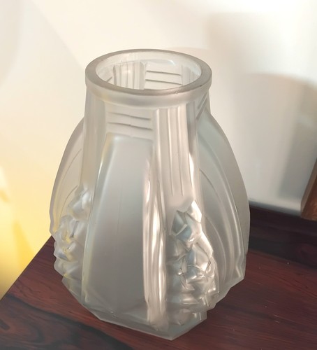 Vase art déco signé - signé, muller