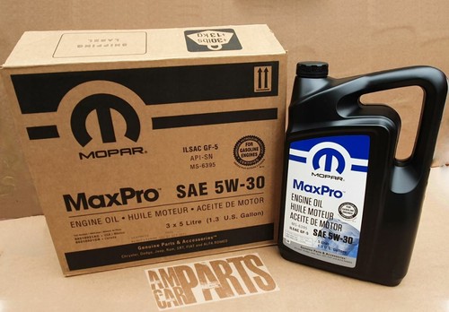Mopar maxpro huile - mopar, 5w-30