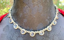 COLLIER RAS DE COU ARGENTÉ