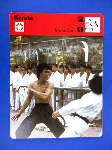 Bruce lee karate sportscaster - bruce,