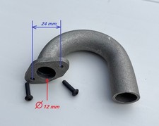 Coude d'échappement pour moteur à sortie latérale vintage (OS/OPS/SG/PB/K&B)