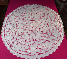 Grand napperon ou surnappe en