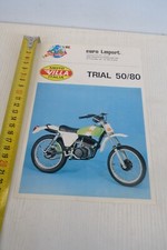 Villa trial motorcycle flyer brochure 50/80