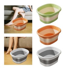 Bac à pieds pliable, bassine