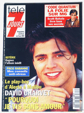 Magazine Télé 7 Jours n° 1796/1994, David CHARVET,  BAYWATCH, DOROTHEE,  MADONNA