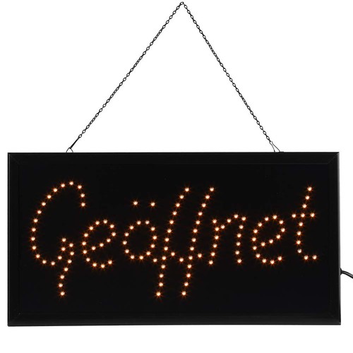 Signe défilement led - signe,