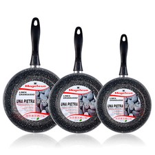 Lot de 3 poêles 18-20-24 cm