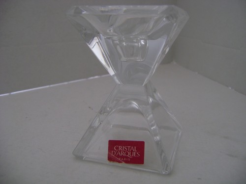 Bougeoir cristal arques - cristal, d'arques
